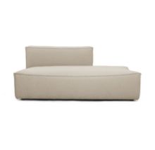 Bild von Ferm Living Catena Open End Right L301 Wollboucle 170x108 cm - Natur