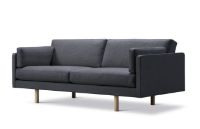 Bild von Fredericia Furniture Erik Jørgensen EJ220 2062 2 Pers. Sofa 100 L: 212 cm – Bardal 780/Seifenbehandelte Eiche