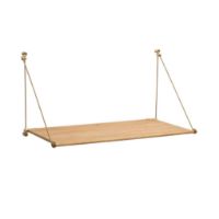 Bild von We Do Wood Loop Schreibtisch B: 104 cm – Eiche/Messing