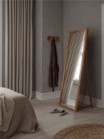 Bild von We Do Holzgerahmter Spiegel H: 169 cm – Eiche