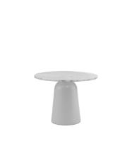 Bild von Normann Copenhagen Drehtisch H: 41,5–64 cm – Weiß/Marmor