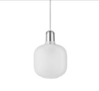 Bild von Normann Copenhagen Amp Pendelleuchte Small H: 17cm - Matt/Weiß