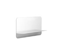 Bild von Normann Copenhagen Horizon Horizontaler Wandspiegel L: 80 cm – Edelstahl