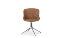 Bild von Normann Copenhagen Hyg Comfort Stühl SH: 46 cm – Brandy/Aluminium