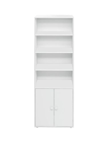 FLEXA Roomie Maxi-Regal 2 Türen H: 202,5 cm – Weiß