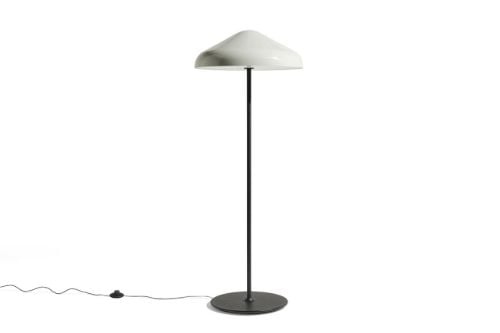 HAY Pao Steel Floor Lamp Ø: 47 cm - Cool Grey