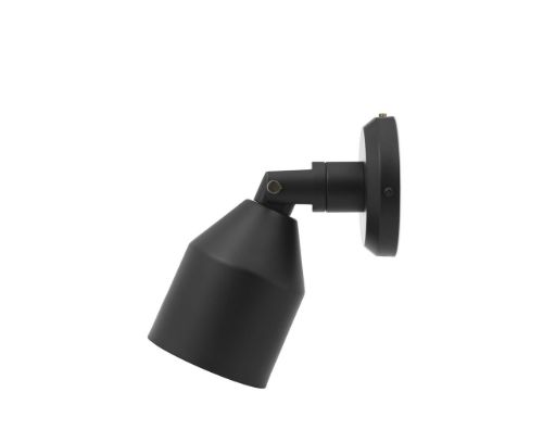 Normann Copenhagen Klip Wandleuchte H: 15,8 cm - Schwarz