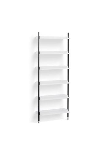 HAY Pier System 101 1 Column 82x209 cm - PS White Steel/Black Anodised Profiles
