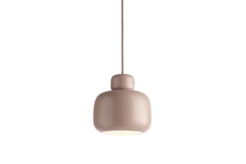 Woud Stone Pendant Small Ø:16 cm - Dusty Rose