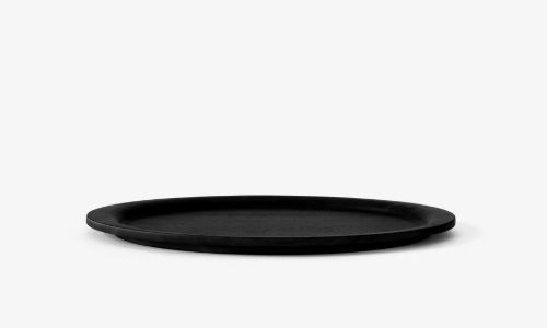 &Tradition Sammeltablett SC65 Ø: 38 cm – Schwarze Eiche