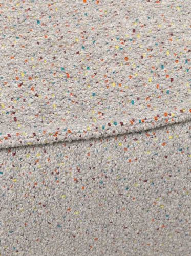 Ferm Living Catena Open End Left L300 Confetti Boucle 170x108 cm - Hellgrau