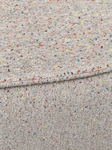 Ferm Living Catena Sofa Chaiselongue Links L600 Confetti Boucle 108x108 cm - Hellgrau