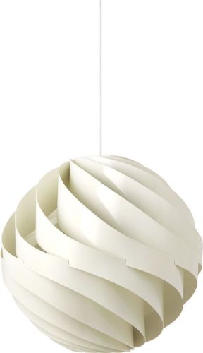 GUBI Turbo Pendant Ø: 62 cm - Alabaster White Glossy