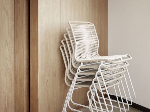 Montana Panton One Stuhl SH: 49 cm - Beige/Papier Natur
