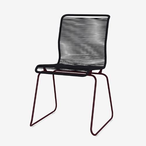 Montana Panton One Dining SH: 49 cm - Black Red/Paper Black
