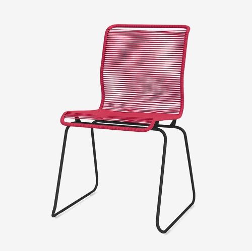 Montana Panton One Dining SH: 49 cm - Black/Scarlett