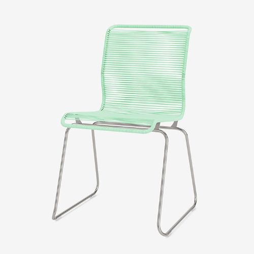 Montana Panton One Dining SH: 49 cm - Stainless Steel/Marylinn