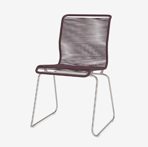 Montana Panton One Dining SH: 49 cm - Stainless Steel/Marcel