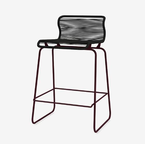 Montana Panton One Kitchen SH: 65 cm - Black Red/Clark