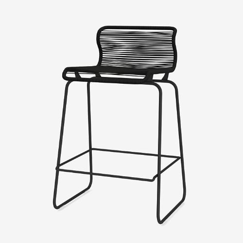 Montana Panton One Kitchen SH: 65 cm - Black/Clark