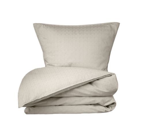 FDB Møbler R34 Tulipan Sengesæt m. knapper 140x200 cm - Beige