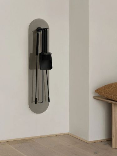 Blomus Ashi Kaminset 5-tlg. Wandmontage – Braun
