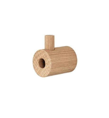 Moebe Wooden Wall Hook H: 2,4 cm - Oak