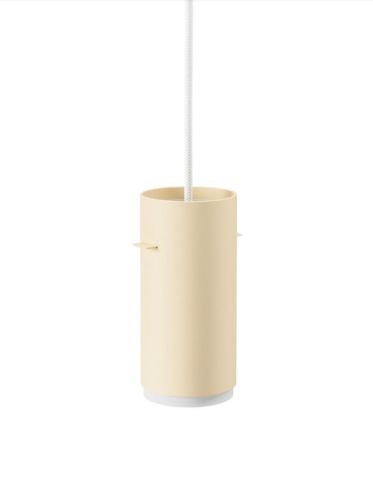 Moebe Tube Pendelleuchte klein H: 16 cm – Beige