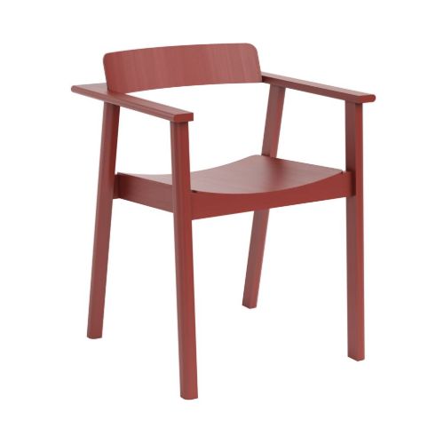 Please Wait To Be Seated Maiden Chair SH: 44 cm - Basque Red