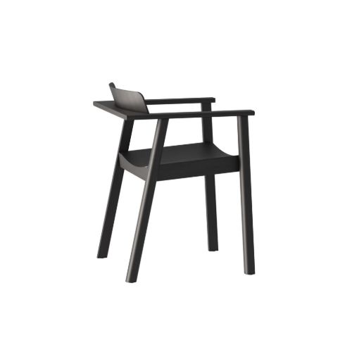 Please Wait To Be Seated Maiden Chair SH: 44 cm – Schwarz