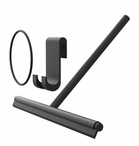 FROST NOVA2 Bruseskraber m. holder B: 26cm - Mat Sort