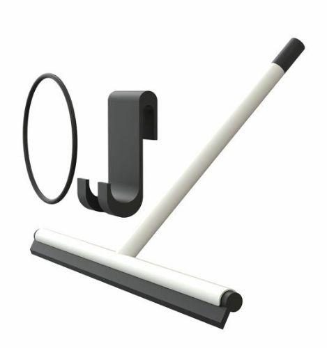 FROST NOVA2 Bruseskraber m. holder B: 26cm - Mat Hvid