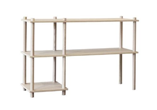 Woud Elevate Shelving System 2 - Oak