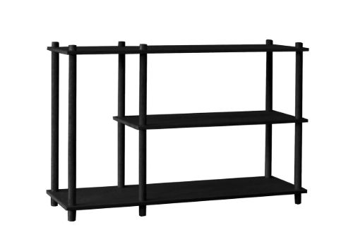 Woud Elevate Shelving System 3 - Black