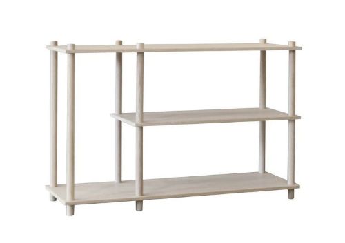 Woud Elevate Shelving System 3 - Oak