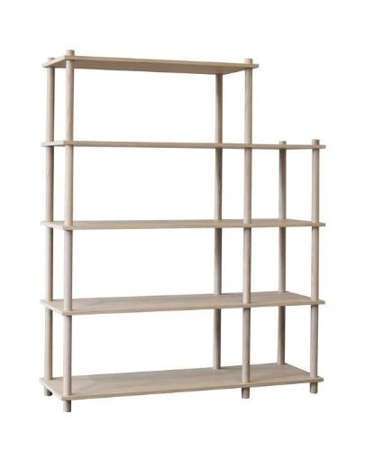 Woud Elevate Shelving System 4 - Oak