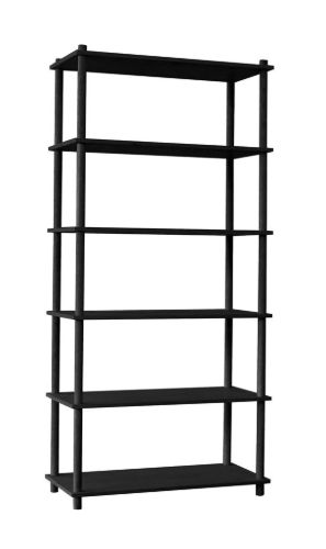 Woud Elevate Shelving System 5 - Black
