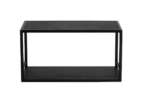 Nordal FLINT hylde L: 40 cm - Sort