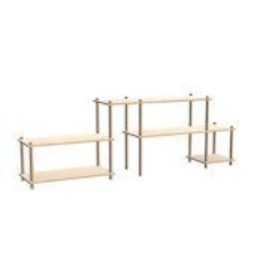 Woud Elevate Shelving System 8 - Oak