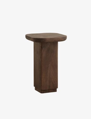 Nordal TOKE Beistelltisch 32x32 cm - Dunkelbraun