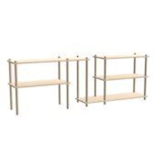 Woud Elevate Shelving System 10 - Oak
