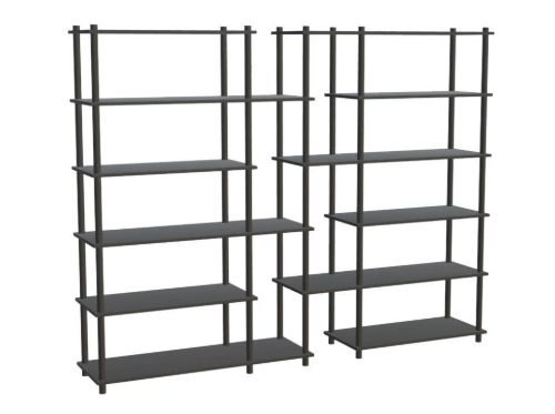 Woud Elevate Shelving System 12 - Black