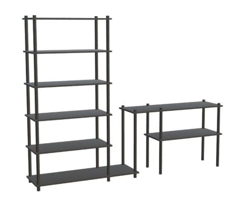 Woud Elevate Shelving System 13 - Black