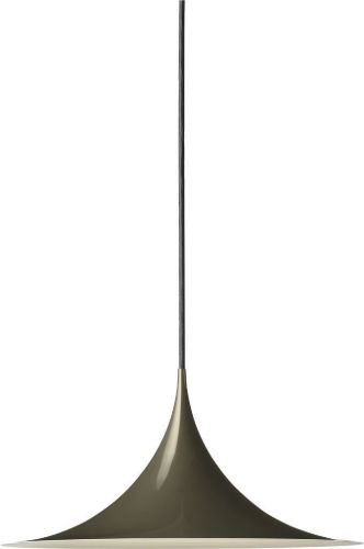 GUBI Semi Pendant Ø: 30 cm - Dark Cocoa Glossy