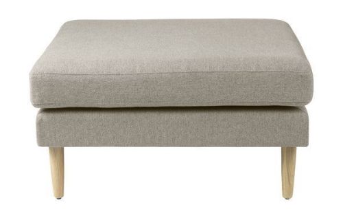 FDB Møbler L42 Firhøj Puf 90X90 cm - Beige