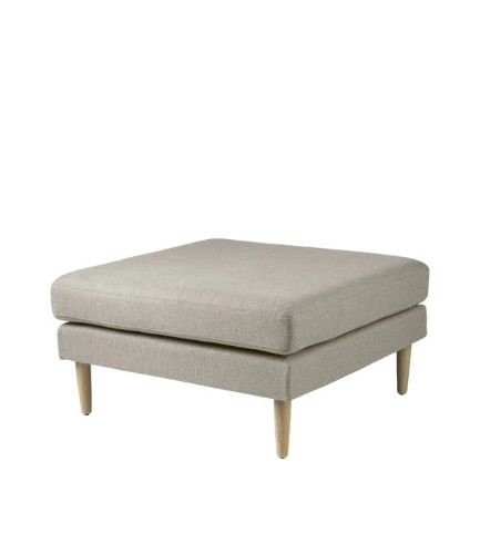 FDB Furniture L42 Firhøj Pouf 90X90 cm - Beige