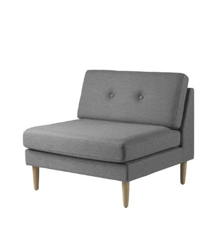 FDB Møbler L42 Firhøj Mid Sofa Modul B: 90 cm – Grau
