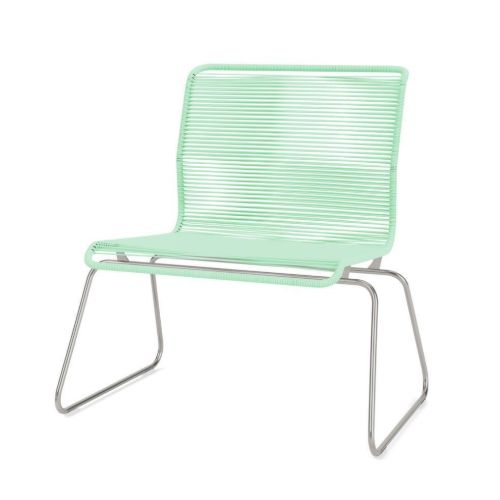 Montana Panton One Lounge Stol SH: 40 cm - Stainless Steel/Marylinn
