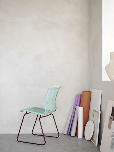 Montana Panton One Lounge Stühl SH: 40 cm – Edelstahl/Marylinn