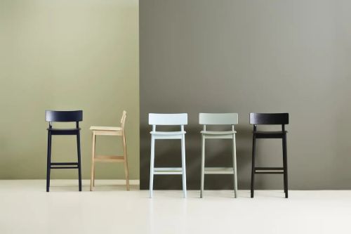 Woud Pause Barhocker 2.0 SH: 75 cm - Sortiert